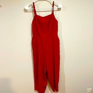 Red Capri-Jumper
